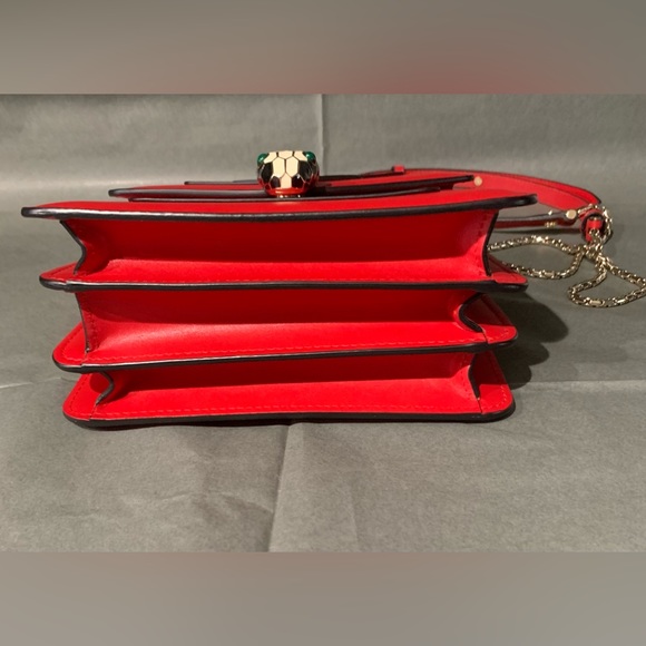 BVLGARI SERPENTI FOREVER TOP HANDLE. AUTHENTIC. - Picture 6 of 6